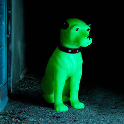 Alternative view of Awesome Toy Nipper the Dog GID release (Glow in the Dark)