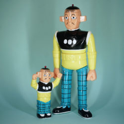 Alternative view of Awesome Toy x Old Master Q Baron Licensed