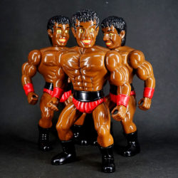 Alternative view of SKULLMARK Muscle of the Galaxy MJ Thriller-man