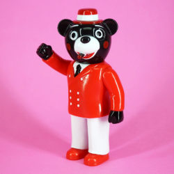 Alternative view of Pointless Island Travel Agency Boss Bear Sofubi doll