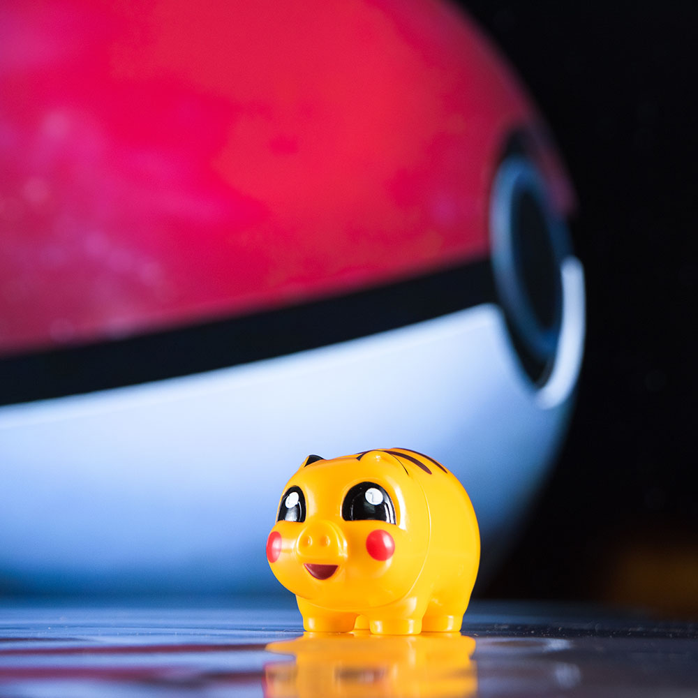 Awesome Toy Fortune Piggy (Pikachu colorway) S Size