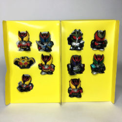 Alternative view of Kamen Rider Kiva finger puppet set Part 1 & 2