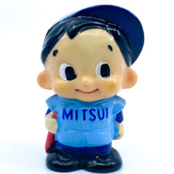 Alternative view of Vintage Japanese Baseball Batter Boy Sofubi Figure