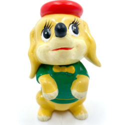Alternative view of Vintage Japanese Dog Sofubi