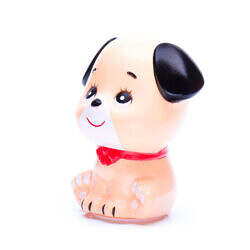Alternative view of Vintage 1970s Japanese Adorable Dog Puppy Sofubi figure