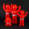 Awesome Toy FAKE BARON Sofubi Minis (OG Red Color)