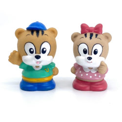 Alternative view of Vintage JAPAN POST Squirrel Mascot Sofubi Figure