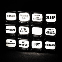 Alternative view of Awesome Toy Black Brainwash TV (Subliminal messages Set)