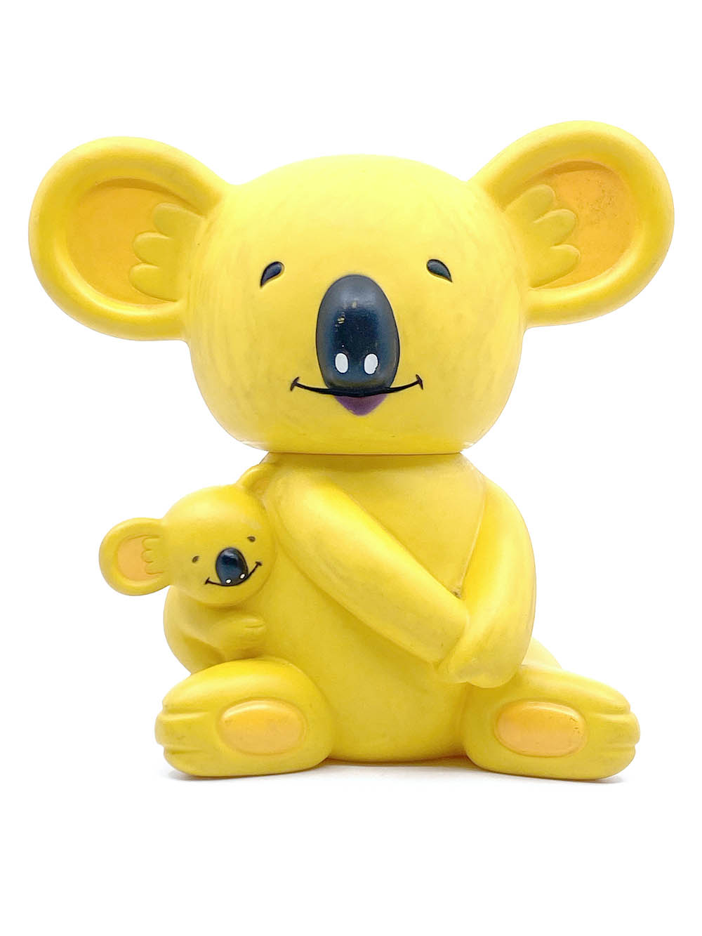 Vintage 1970s Japan Nomura Securities Koala Mascot 7.5” Sofubi shop display