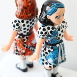Alternative view of The TWINS Sofubi Custom Show Goldfish Twins One-off