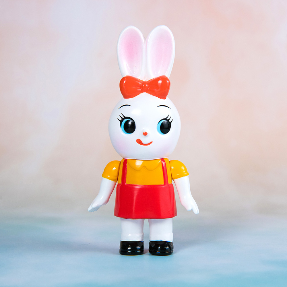 Blind Box Japanese Sofubi Kawaii Plastic Bunny Figure 1 Random Collectible  Toy