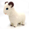 Vintage 1970s Asahi Mutual Life Goat Mascot Sofubi Figure
