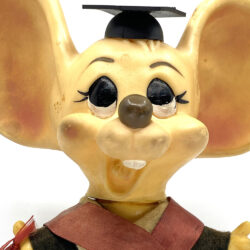 Alternative view of Vintage Japan 1970s Topo Gigio Mouse doll  Sofubi figure