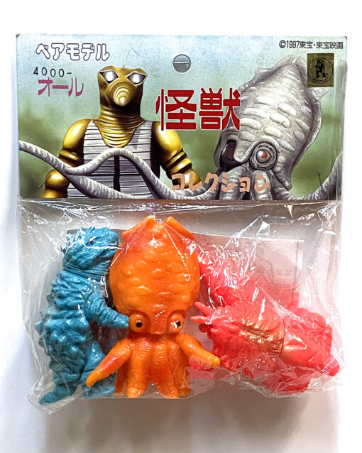 BearModel Toho Kaiju Space Amoeba minis Sofubi Set