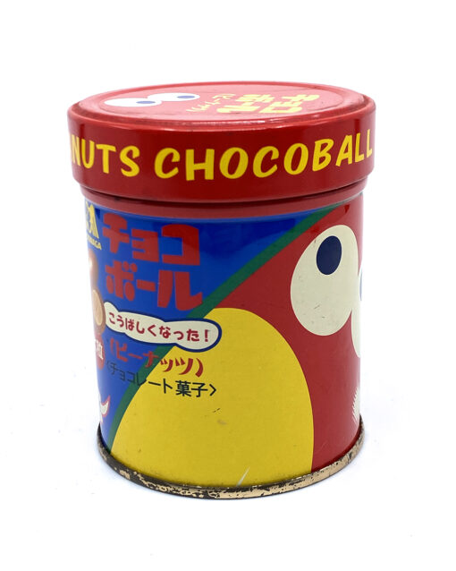 Vintage Kyorochan (キョロちゃん) Chocoballs Tin Case