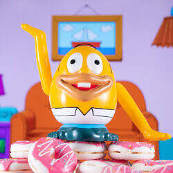 Alternative view of Awesome Toy HOMER Q Sofubi Doll