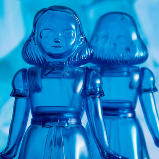 Awesome Toy Moonlight Blue Twins Sofubi Set