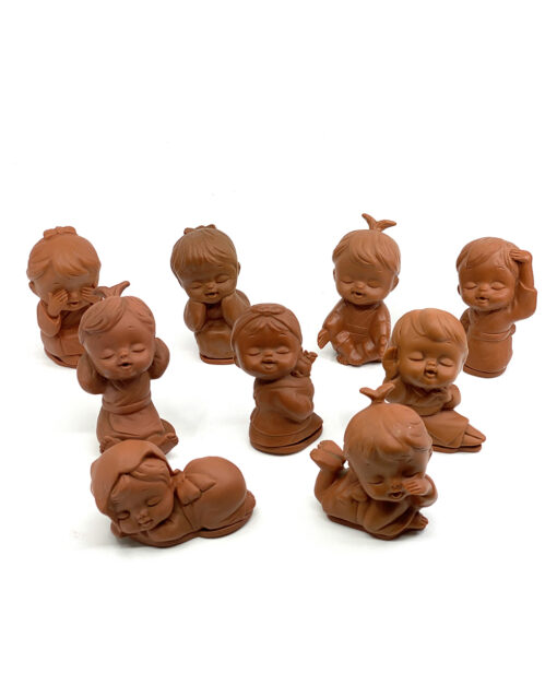 Vintage Japan 1970s Kagoshima Bank Sofubi Dolls
