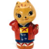 Vintage Japan 1970s Squirrel Mascot Kimono Rico-chan Sofubi Figure