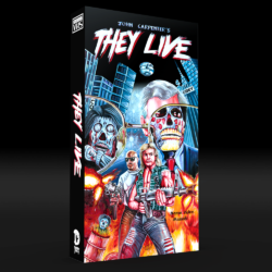 Alternative view of AwesomeToy x DeadlyPreyGallery "Screaming VHS" THEY LIVE Sofubi Toy