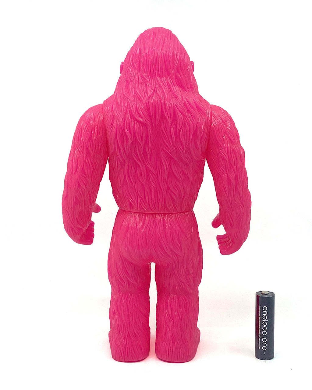 Awesome Toy BIGFOOT Fluorescent Pink Sofubi Figure - Image 3