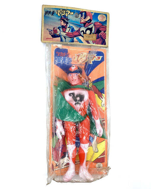 Vintage Japan 1970s Takatoku Hurricane Polymar Sofubi Figure