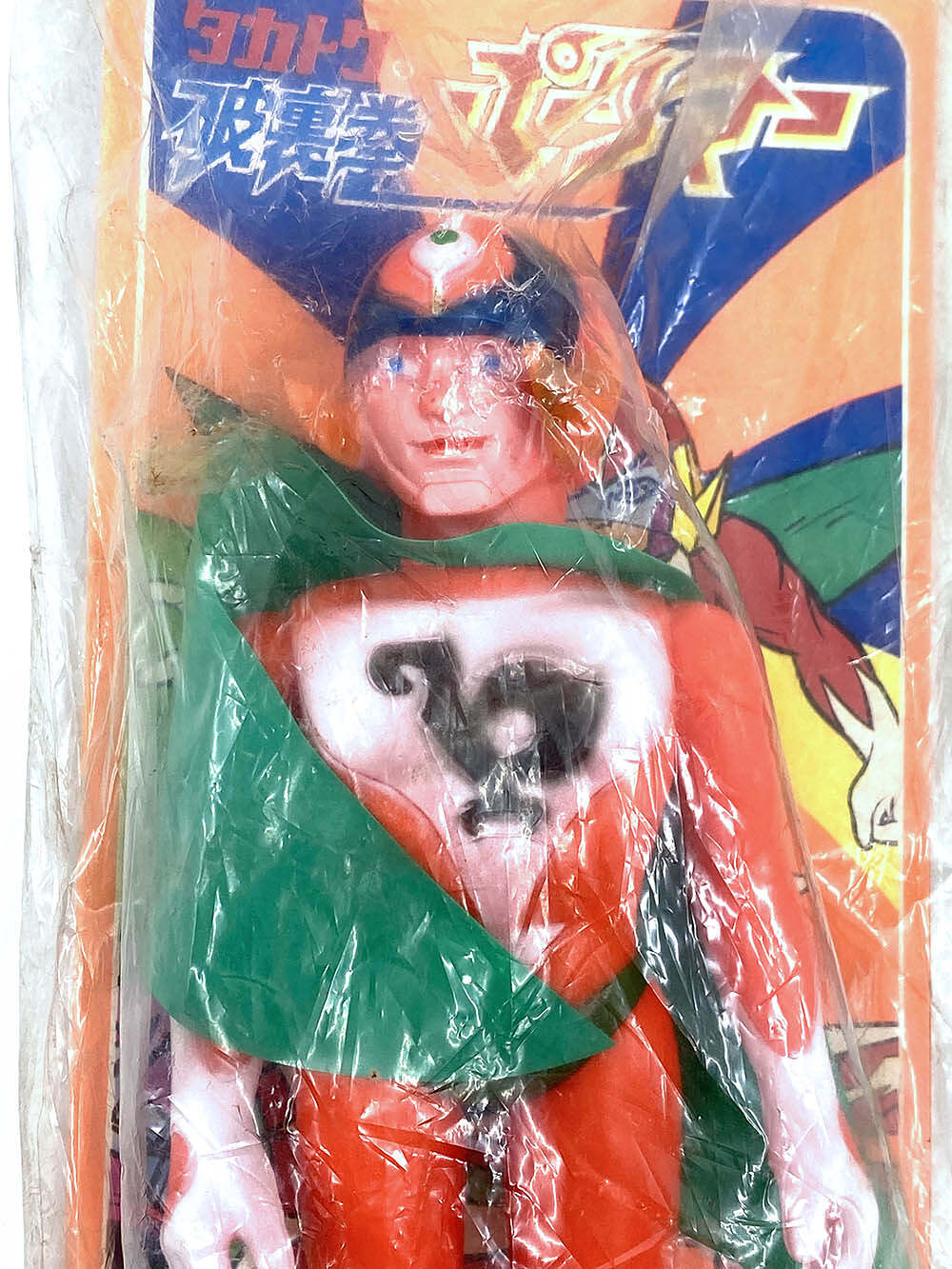 Vintage Japan 1970s Takatoku Hurricane Polymar Sofubi Figure