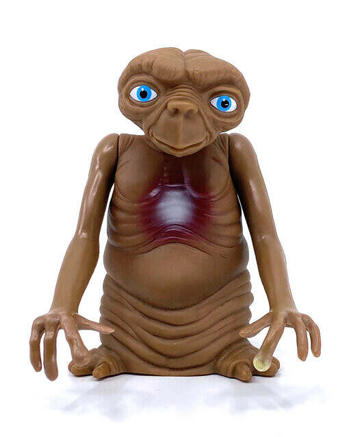 Vintage E.T. Sofubi figure