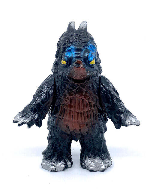 Vintage Japan 1970s Takatoku Toys Megaloman Black Star Monster ZUBORG Sofubi figure