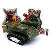 Vintage Japan 1970s 米澤玩具Yonezawa Kaiju vs Computer Tank playset