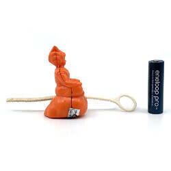 Alternative view of Vintage 1980s Japan Dragonball Goku Gashapon Toy