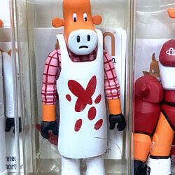 Alternative view of Art Capsule Toy 2002 Winney Every Body Cows figures Set