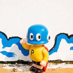 Alternative view of Awesome Toy PACHIMAN Sofubi doll 1st release