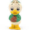 Vintage 1970s Japan Disney x Mitsubishi Bank DuckTales Louie Duck Sofubi Figure
