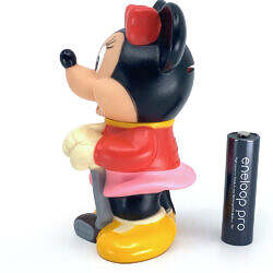 Alternative view of Vintage 1970s Japan Disney x Mitsubishi Bank MINNIE MOUSE Golf Sofubi Figure