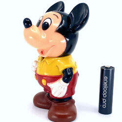 Alternative view of Vintage 1970s Japan Disney x  Mitsubishi Bank Retro MICKEY MOUSE Sofubi Figure