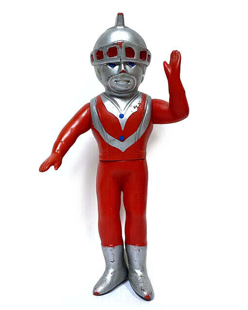 Vintage Japan 1970s Pachi IRON KING Sofubi figure