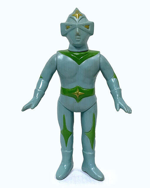 Vintage Japan 1970s Pachi Mirrorman Sofubi figure