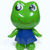 Vintage Japan Frog mascot Kero-chan Sofubi Figure