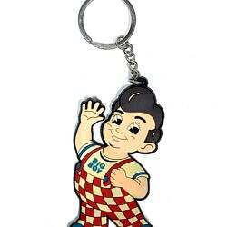 Alternative view of Japan BIG BOY collectible keychain and sticker