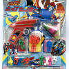 Vintage Japan 1982 Takatoku Toys Galactic Gale Baxingar Shooting Game with Keshi figures