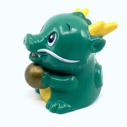 Alternative view of Vintage Japan Baby Dragon Sofubi figure