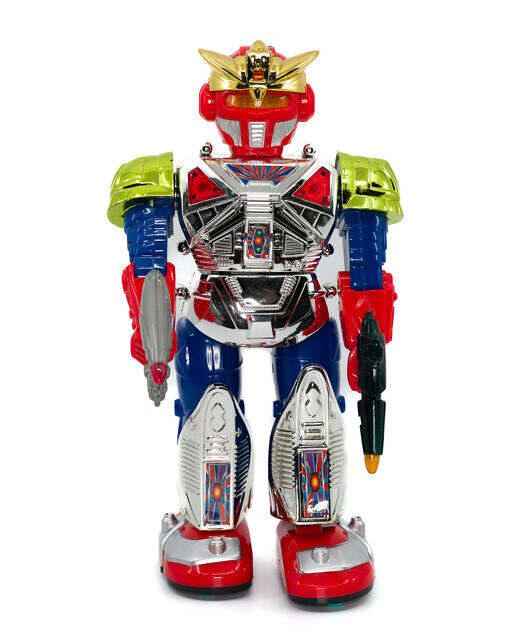 Bootleg battery operated 10.5” Space Robot Toy