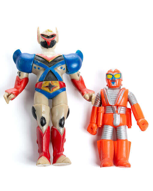 Vintage Japan 1970s Sofubi Figures lot