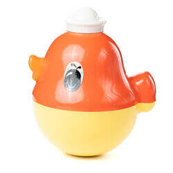 Alternative view of Vintage 1970s Japan Cute Sailor BIRD Roly Poly Wobbler Toy