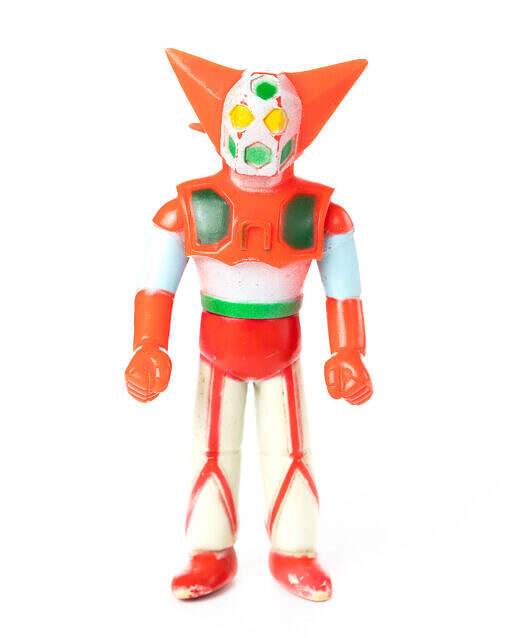 Vintage POPY Japan 1970s Getter Robo Sofubi figure