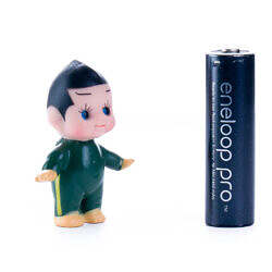 Alternative view of Vintage 1970s Japan Bruce Lee Kewpie micro Sofubi figure