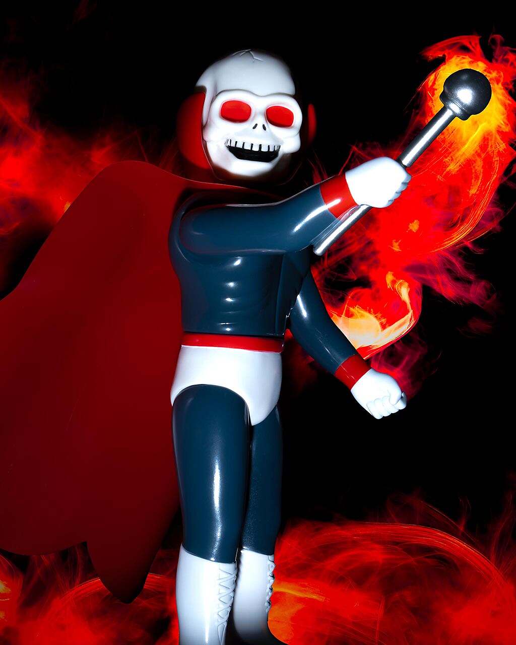 Awesome Toy SKULL BAT Warrior Beast Skull Man Colorway