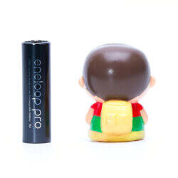 Alternative view of Vintage Japan Little Boy Sofubi Finger Puppet