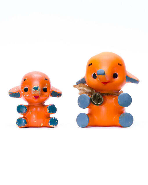 Vintage Japan Mascot SATO Elephant Sofubi figure